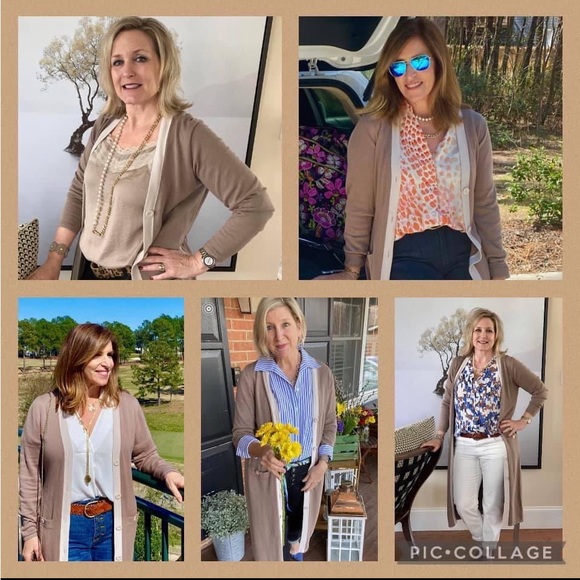 Cabi Genteel Cardigan Size M NWT - Picture 6 of 12